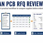 Japan PCB RFQ review path