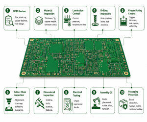 Large PCB Manufacturer in China, Custom Solutions & Free DFM