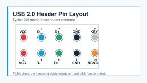 motherboard usb pin layout