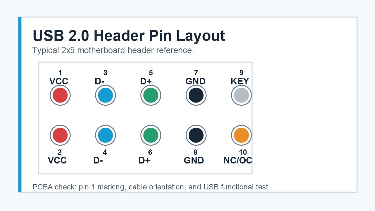 motherboard usb pin layout