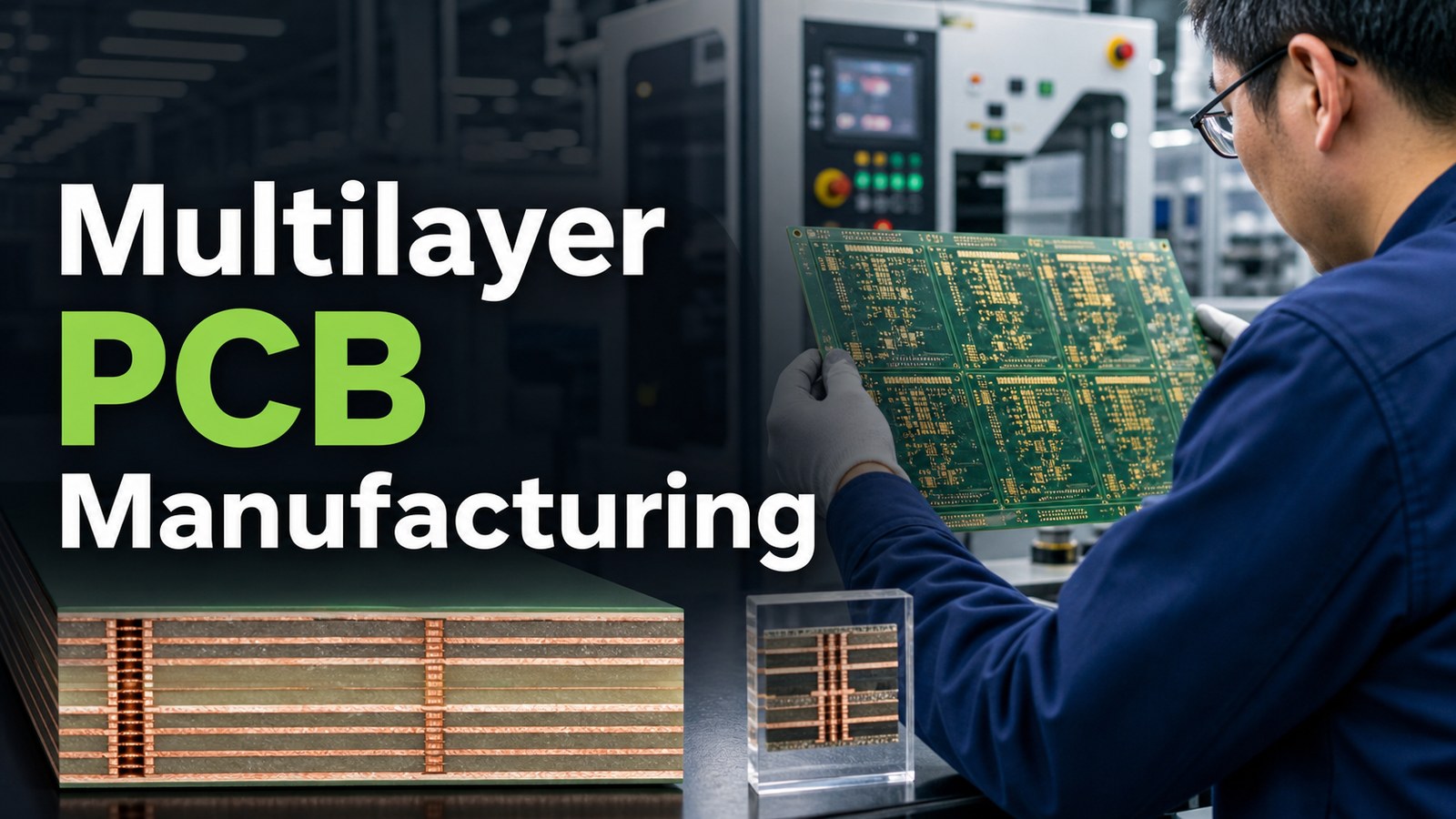 Multilayer PCB manufacturing stackup and fabrication review