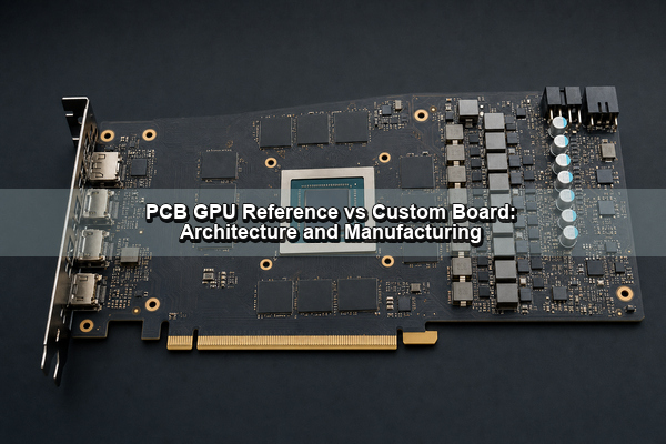 PCB GPU reference and custom graphics card board architecture
