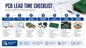 PCB lead time checklist for RFQ schedule planning
