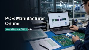 PCB Manufacturer Online: Quote Files, DFM Checks and Ordering Risks