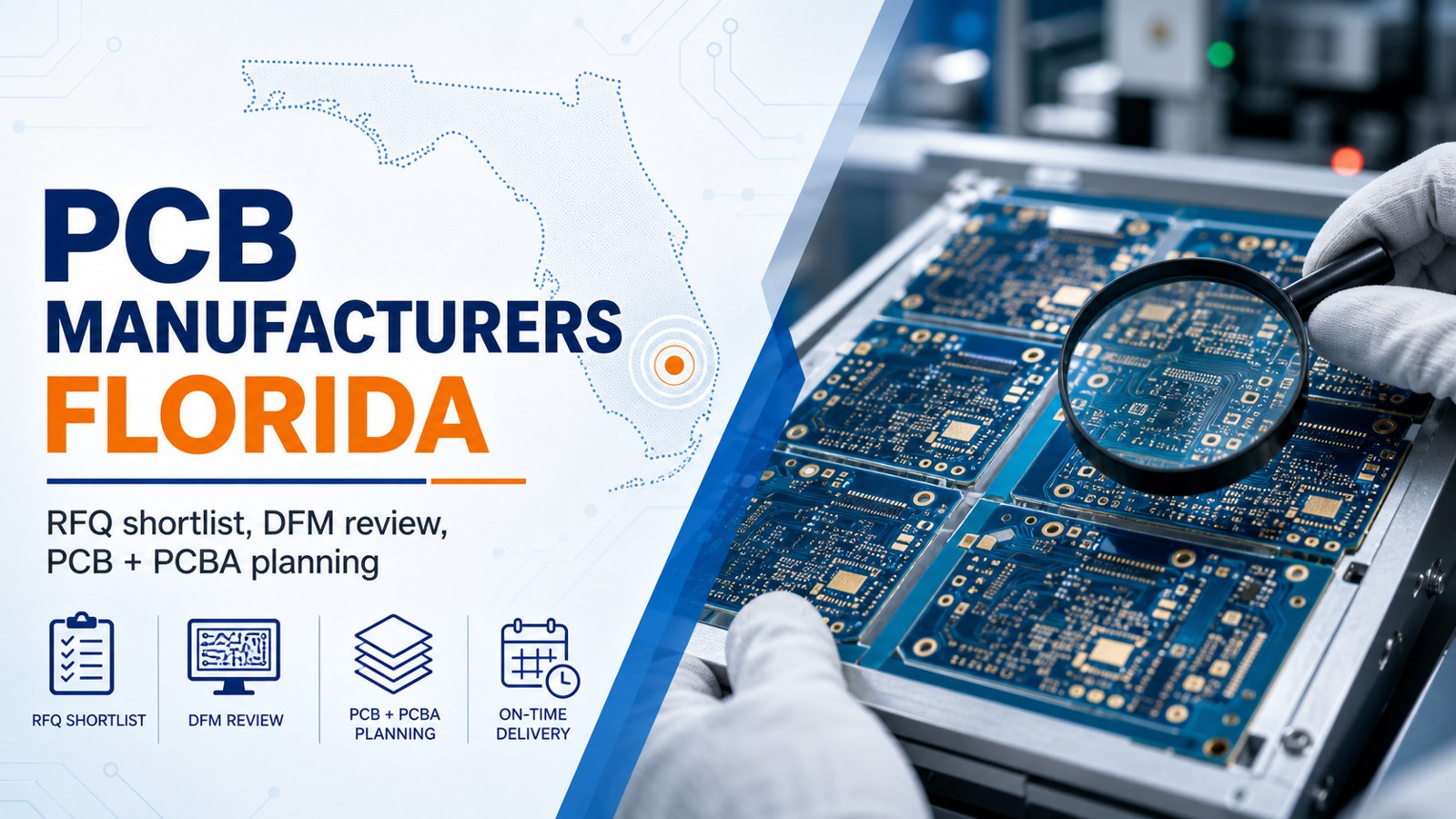 Florida PCB manufacturers RFQ shortlist