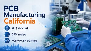 Top PCB Manufacturing Companies Serving California Buyers