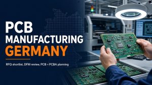 PCB Manufacturing Germany for RFQ Shortlists