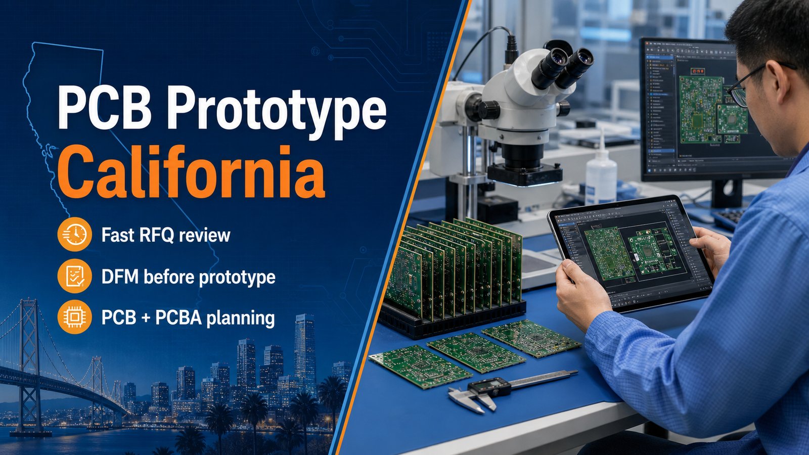 PCB Prototype Manufacturer California: RFQ Shortlist