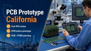 PCB Prototype Manufacturer California: RFQ Shortlist
