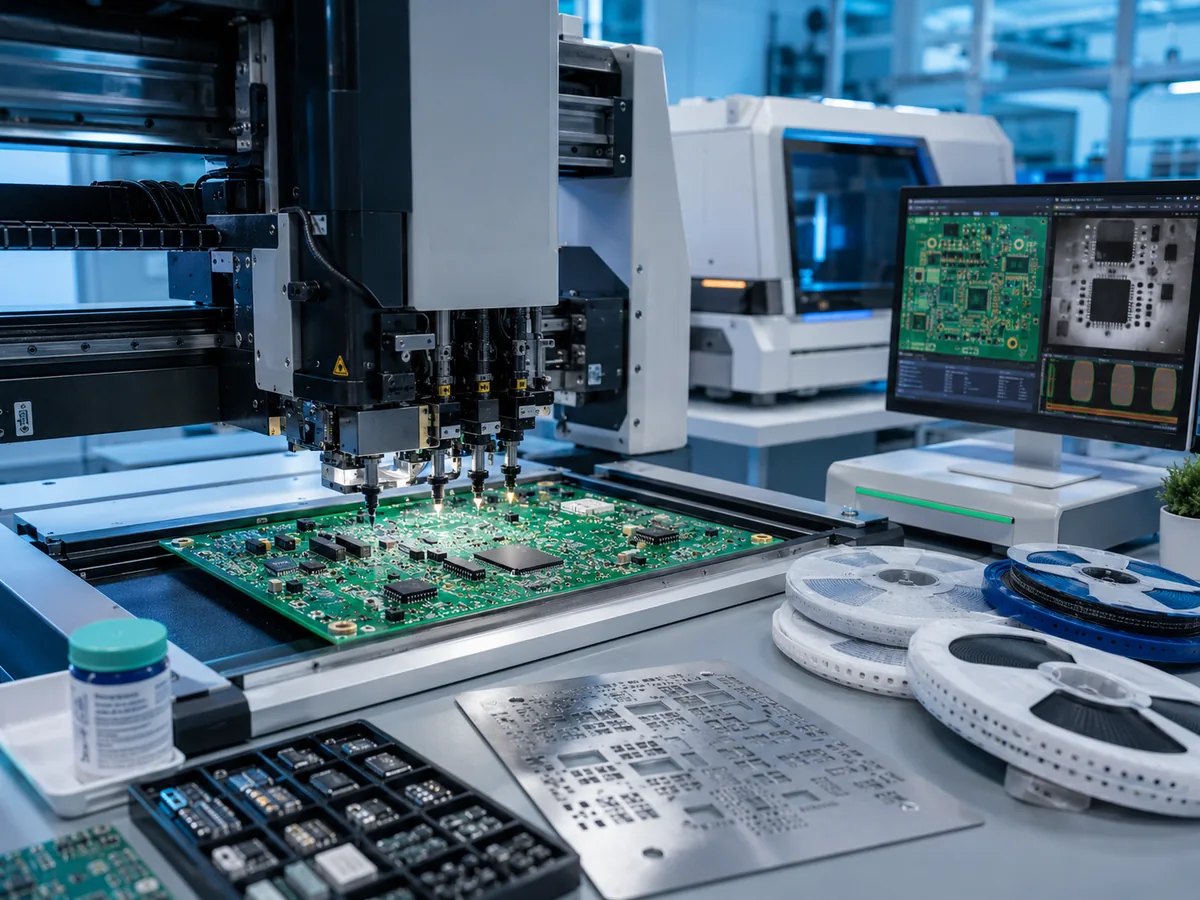 Automated PCBA prototype assembly and inspection