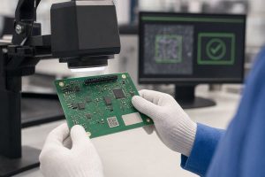Machine-vision inspection of a PCB traceability code