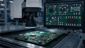 PCBA AOI highlighting missing, reversed, misaligned and solder-related defects