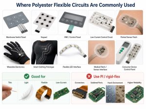 Polyester Printed Circuitry Guide | Flexible PCB Materials