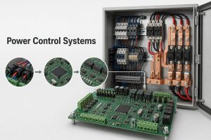 Power Control Systems with a smart electrical panel and control PCB