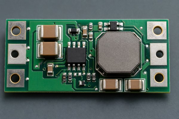 Power inductor PCB layout with a compact regulator and capacitor power stage