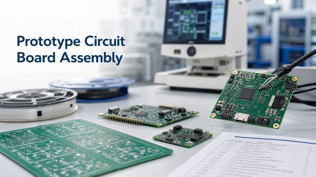 prototype circuit board assembly