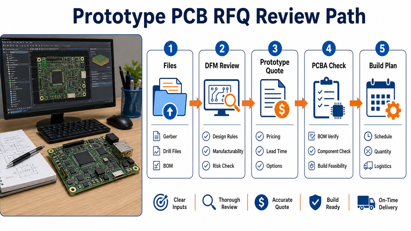 Prototype PCB RFQ review path