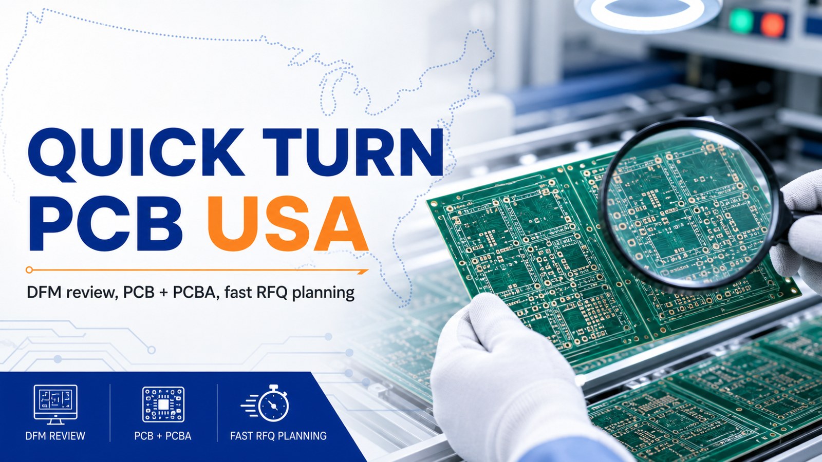 Quick turn PCB manufacturer USA RFQ guide