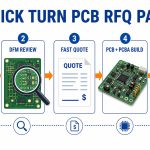 Quick turn PCB RFQ path