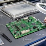 robot PCB assembly check