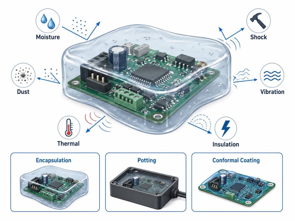 silicone encapsulants for electronics
