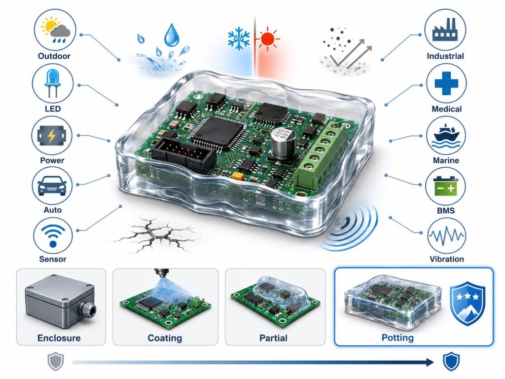 silicone encapsulants for electronics