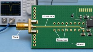sma terminal pcb