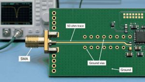 sma terminal pcb