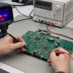 smd-capacitor-short-testing-thermal-camera