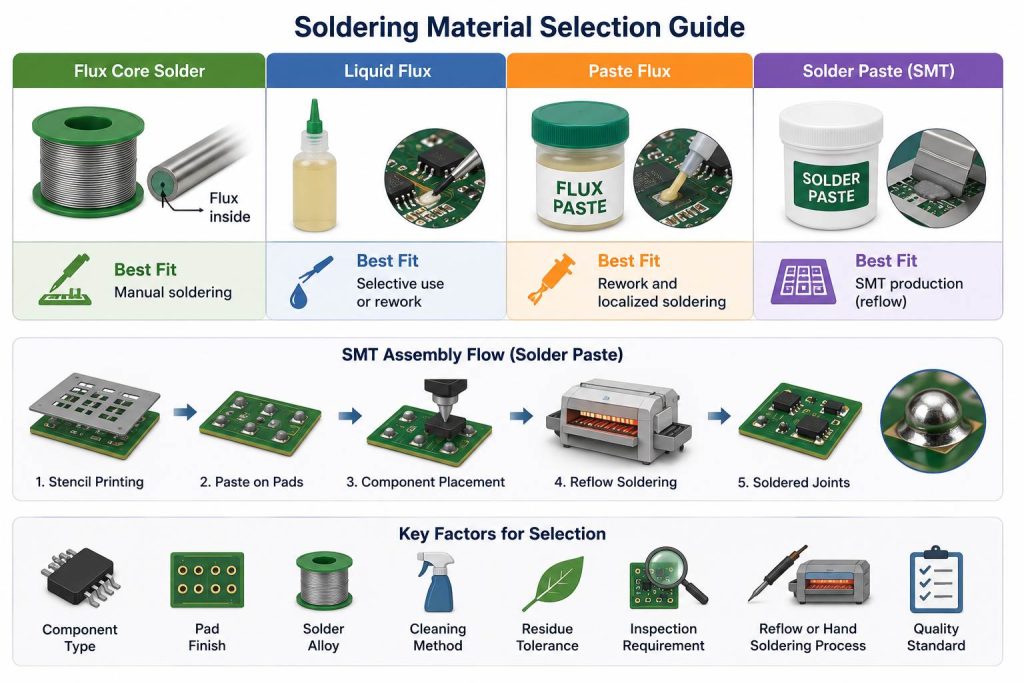solders and flux