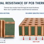 thermal via resistance