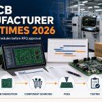 US PCB Manufacturer Lead Times 2026