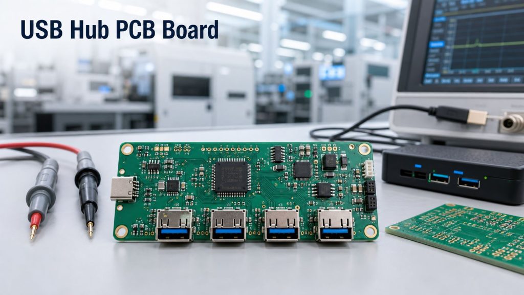 usb hub pcb board