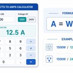 watts-to-amps-calculator
