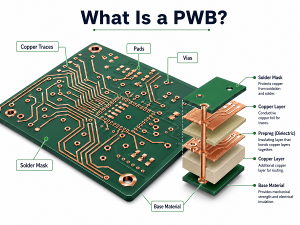 What Is PWB in Electronics? PWB vs PCB vs CCA