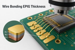 Wire Bonding EPIG Thickness on nickel-free palladium and gold PCB pads
