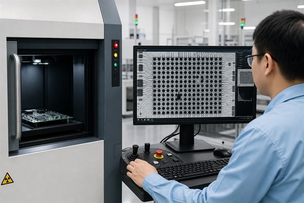 X-Ray solder joint inspection for hidden BGA and QFN defects