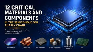 12 Critical Materials and Components in the Semiconductor Supply Chain