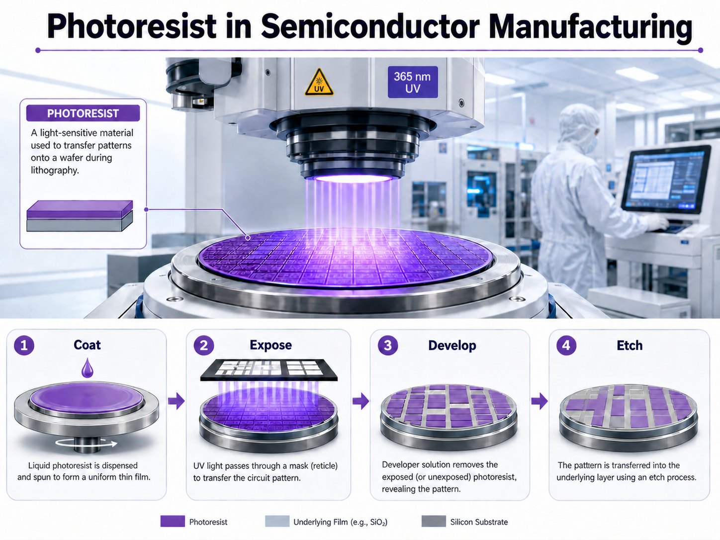 Photoresist in Semiconductor Manufacturing