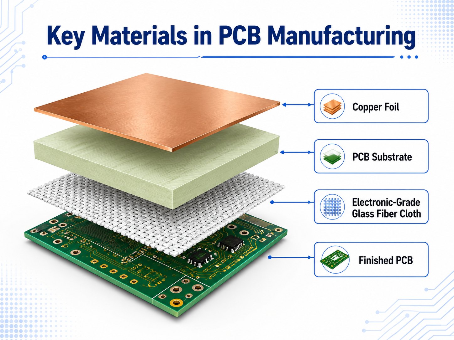 Key Materials in PCB Manufacturing