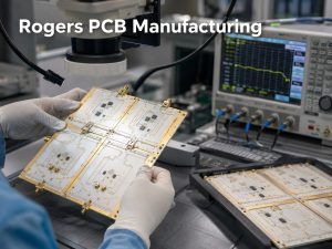 Rogers PCB manufacturing and RF inspection process