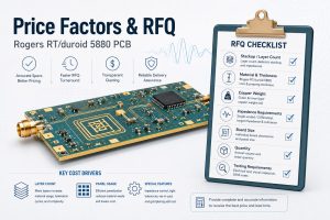 Rogers RT/duroid 5880 PCB price factors and RFQ checklist