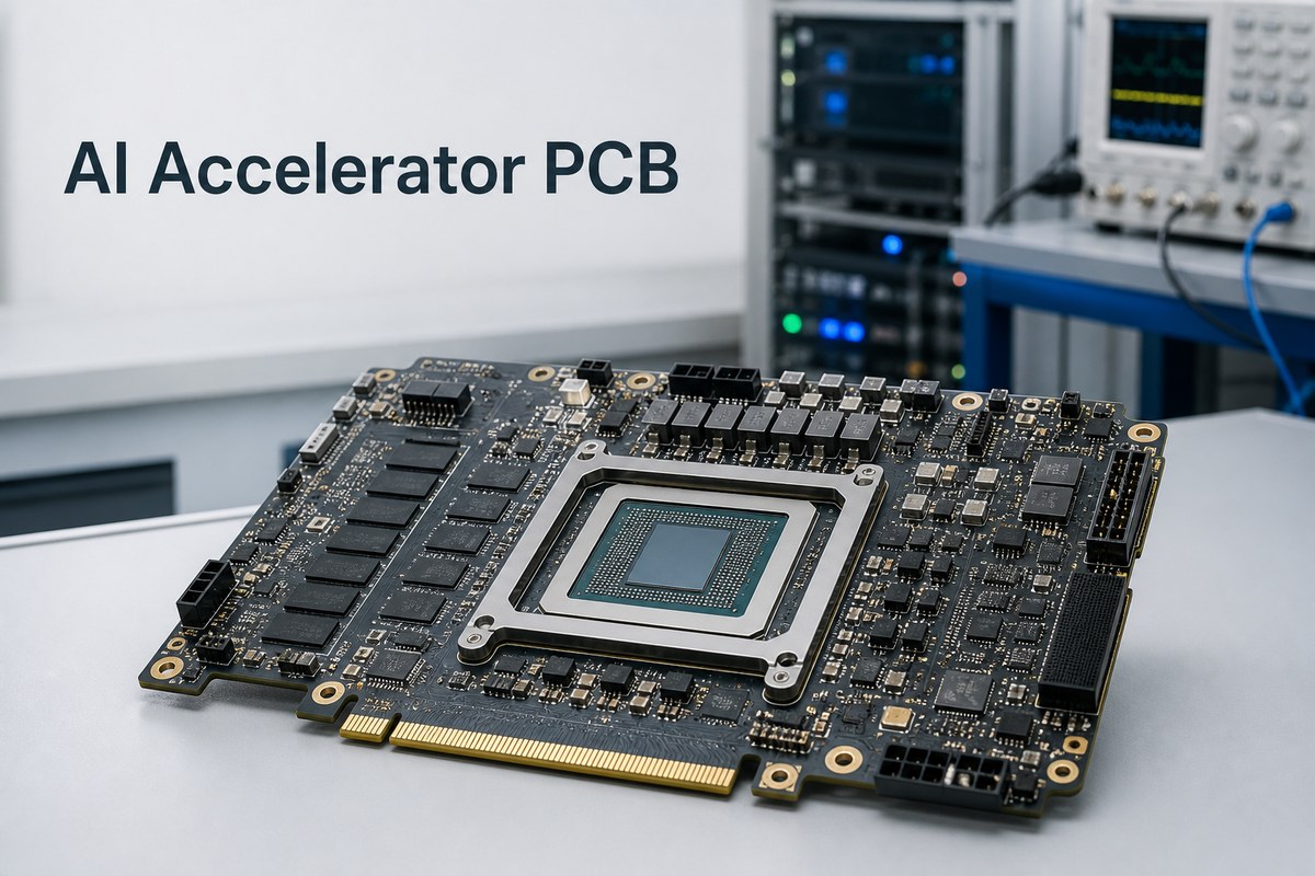 AI accelerator PCB