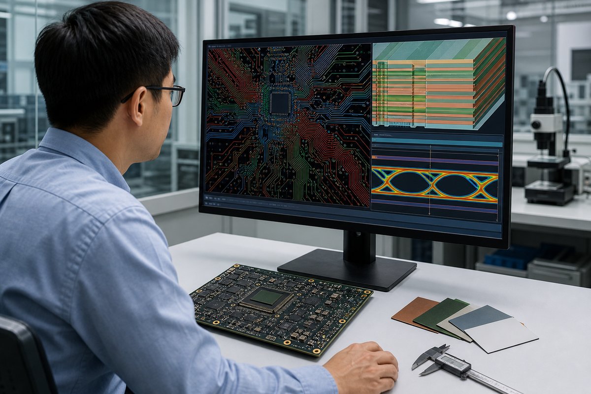 AI accelerator PCB