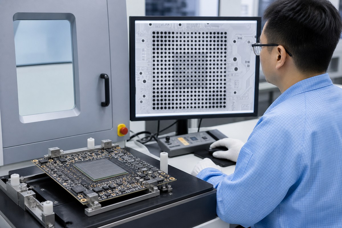 AI accelerator PCB