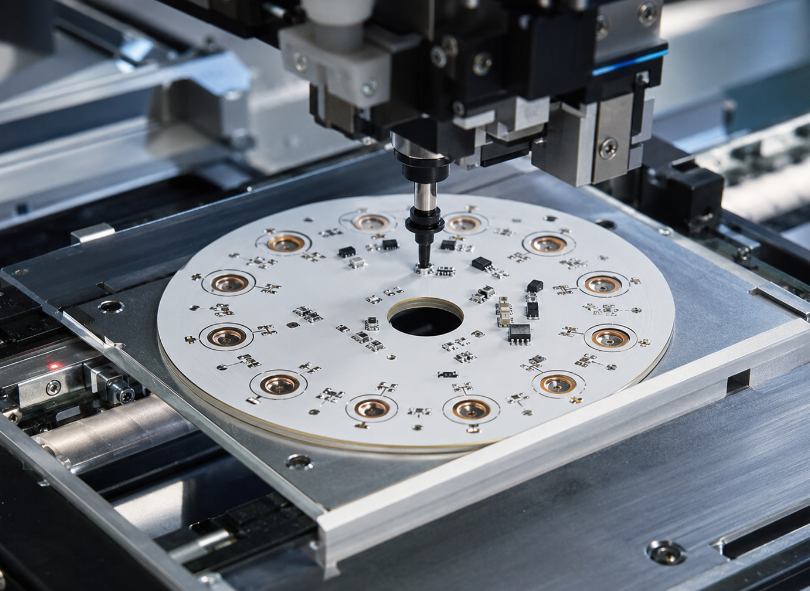 Automotive IR Illuminator Aluminum PCB Manufacturing, https://www.bestpcbs.com/blog/2026/08/automotive-ir-illuminator-aluminum-pcb/