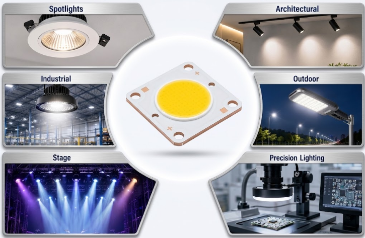 COB LED Aluminum PCB Application