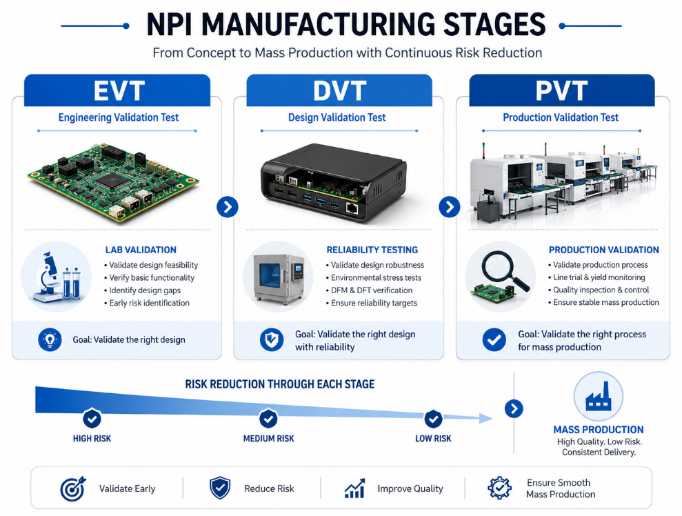 NPI Manufacturing Process