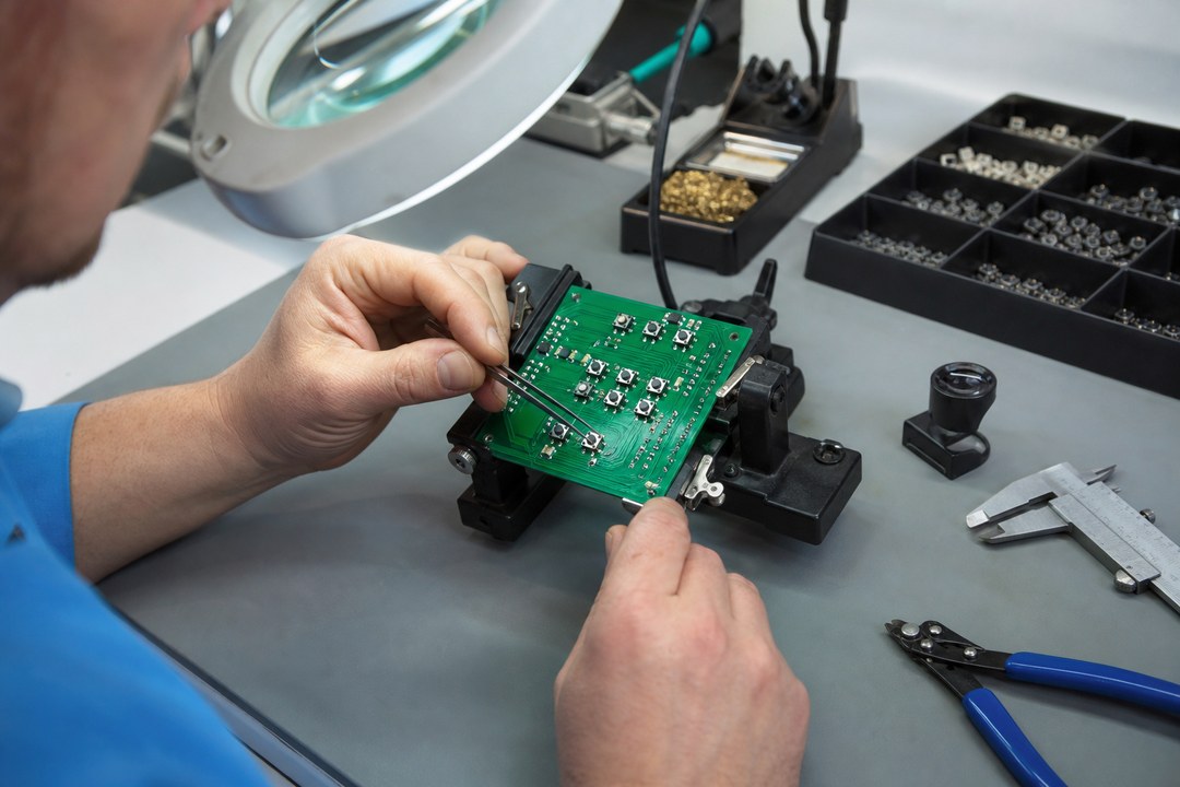 PCB button