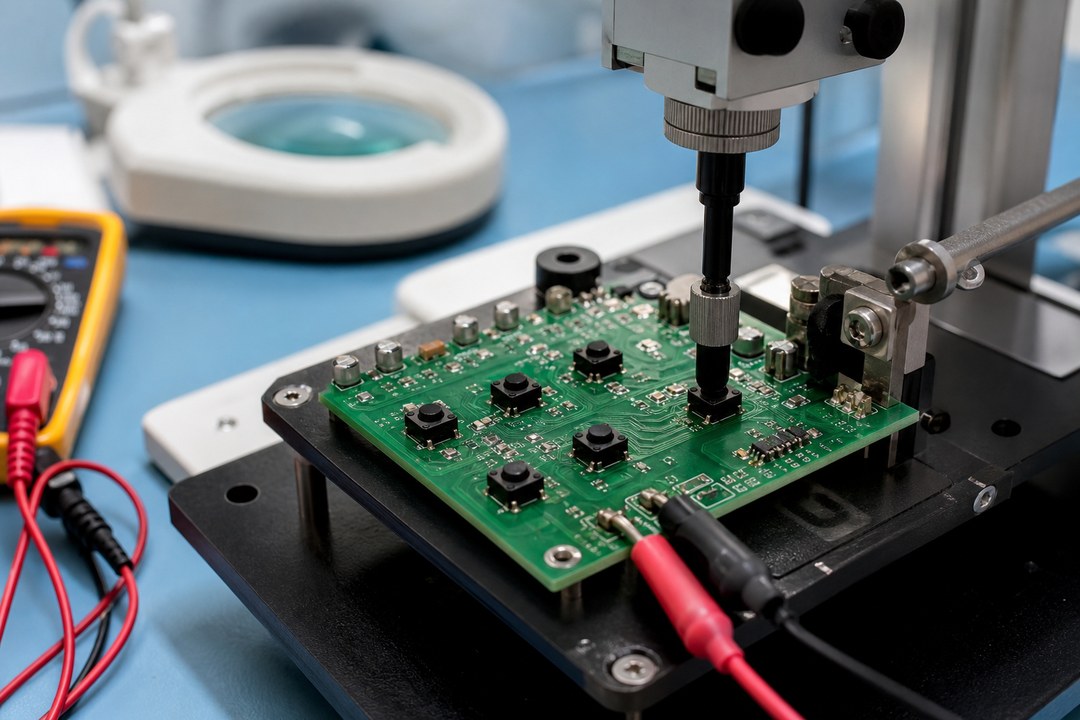 PCB button